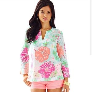 Lilly Pulitzer Amelia Island Tunic Poolside Beach